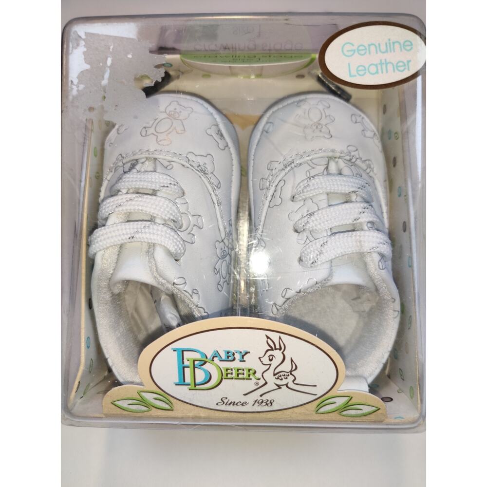 Baby Deer Crawling Stage Baby Shoes Size 1 - 6 wks -3 Months NWT